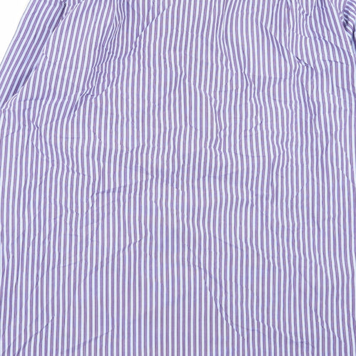 sartorial Mens Multicoloured Striped   Dress Shirt Size 15.5