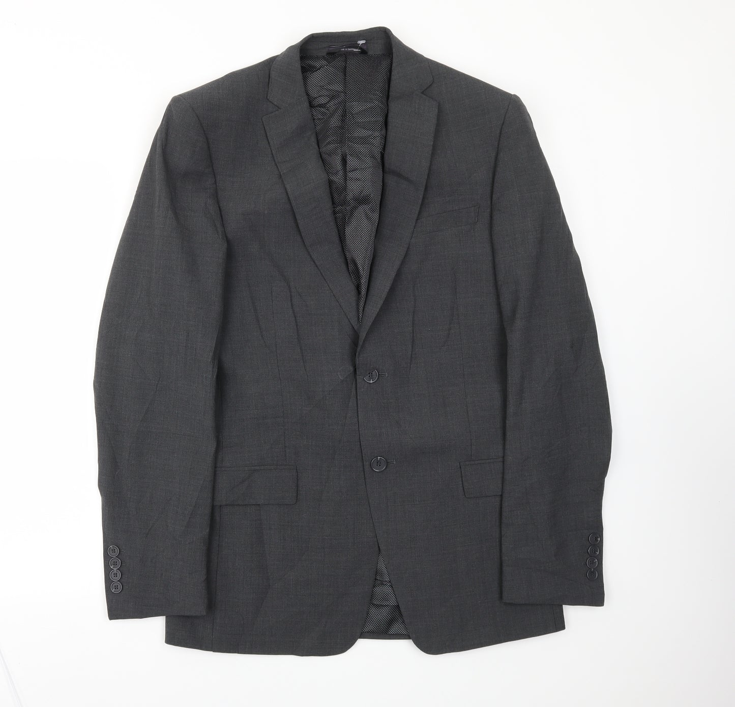M&S Mens Grey   Jacket Blazer Size 40