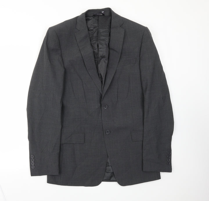 M&S Mens Grey   Jacket Blazer Size 40