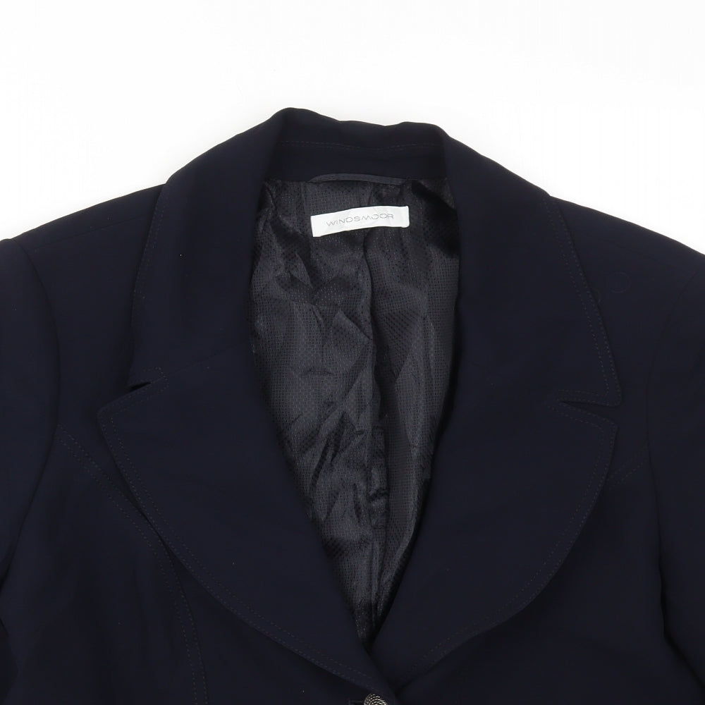 Windsmoor Womens Blue   Jacket Blazer Size 18