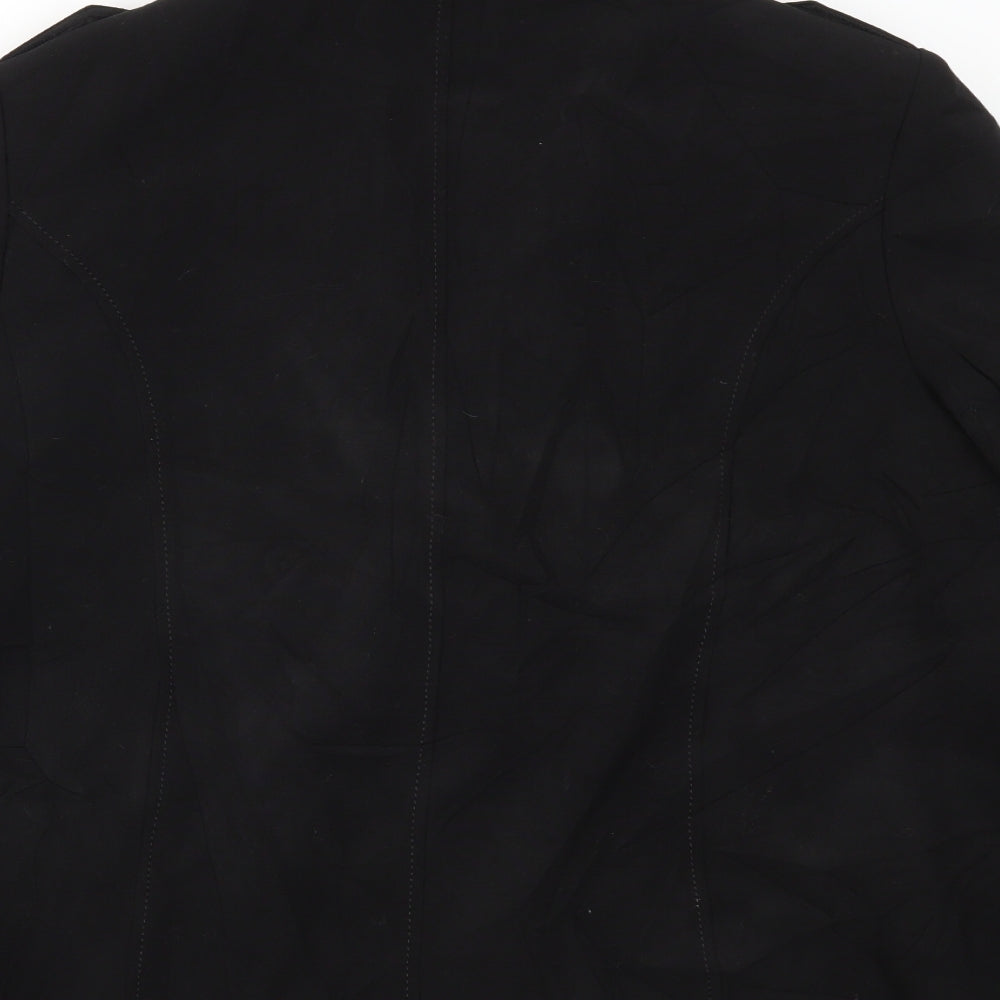 M&Co Womens Black   Jacket Coat Size 18