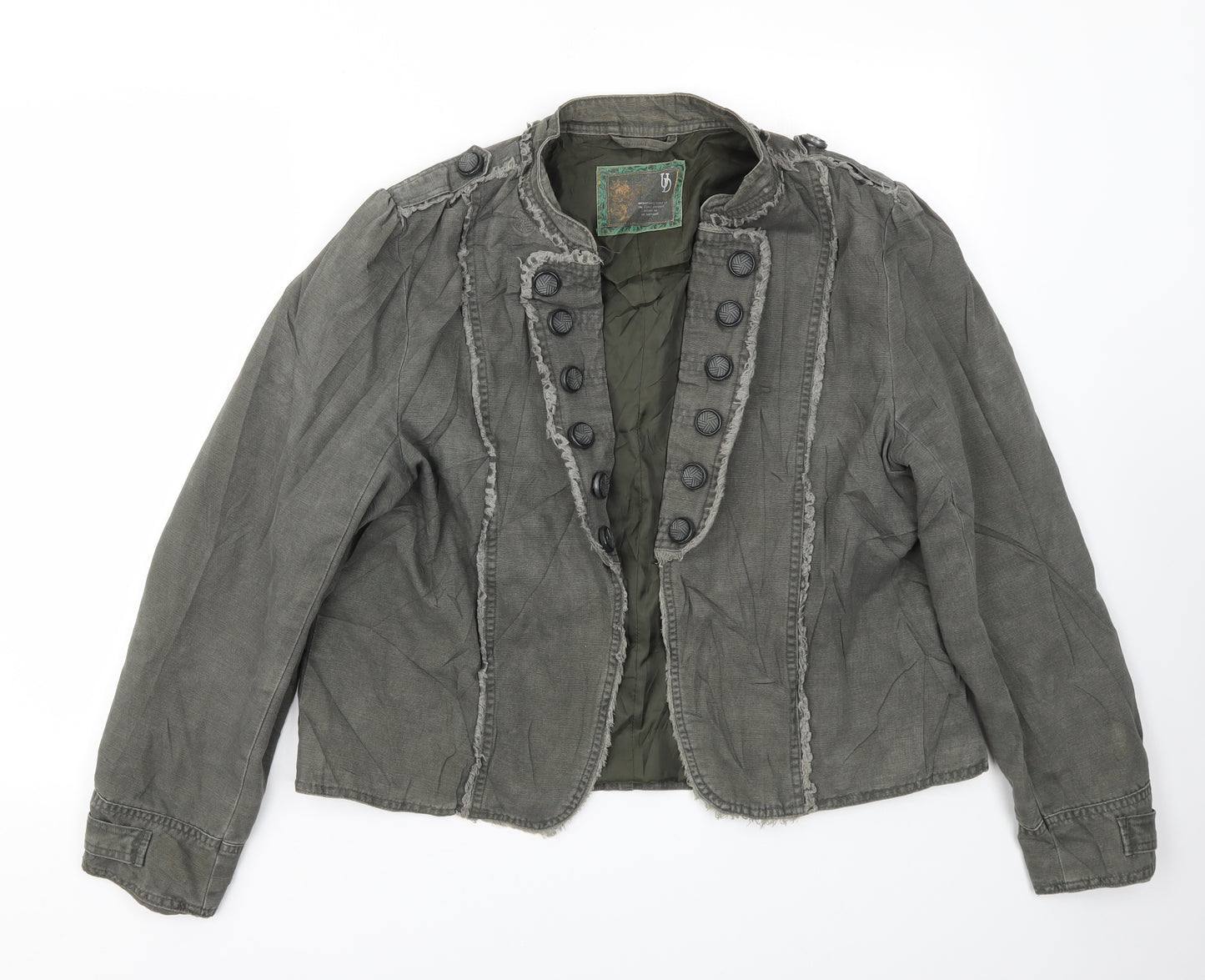 EVIE Womens Grey   Jacket Blazer Size 20