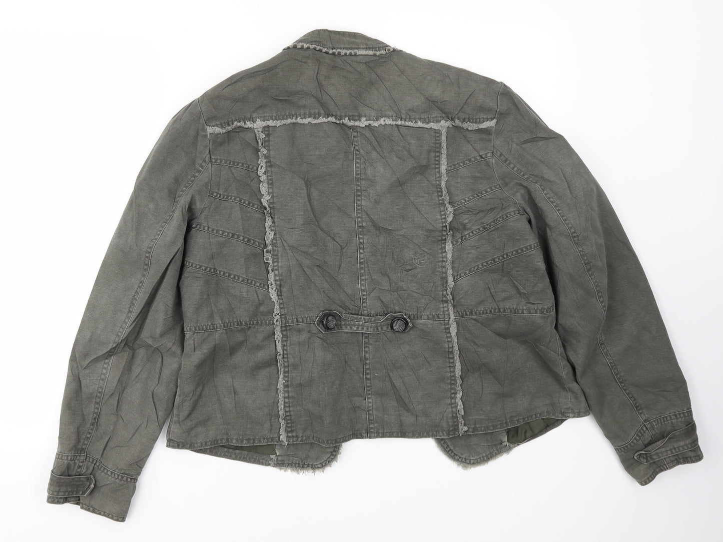 EVIE Womens Grey   Jacket Blazer Size 20
