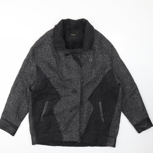 Maje Womens Grey   Jacket Coat Size 38