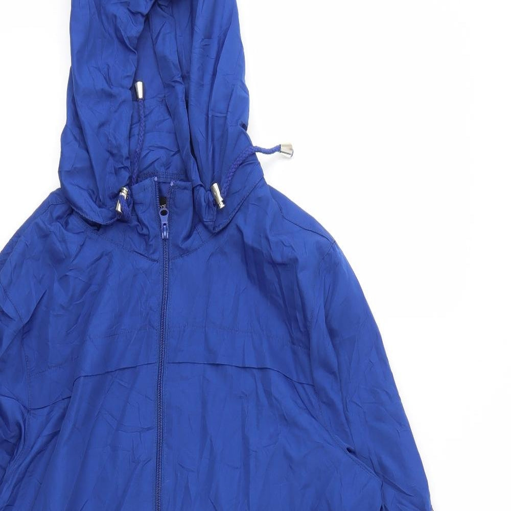 Brave Soul Womens Blue   Jacket Coat Size L