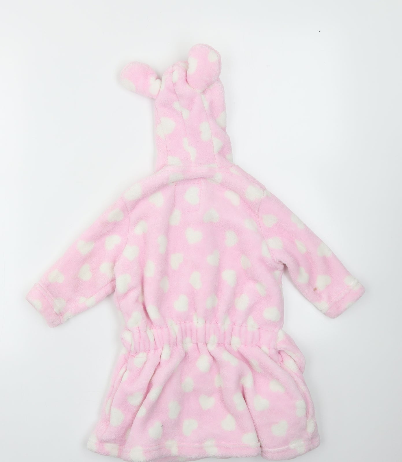 Young Dimension Girls Pink Polka Dot  Top Gown Size 2-3 Years