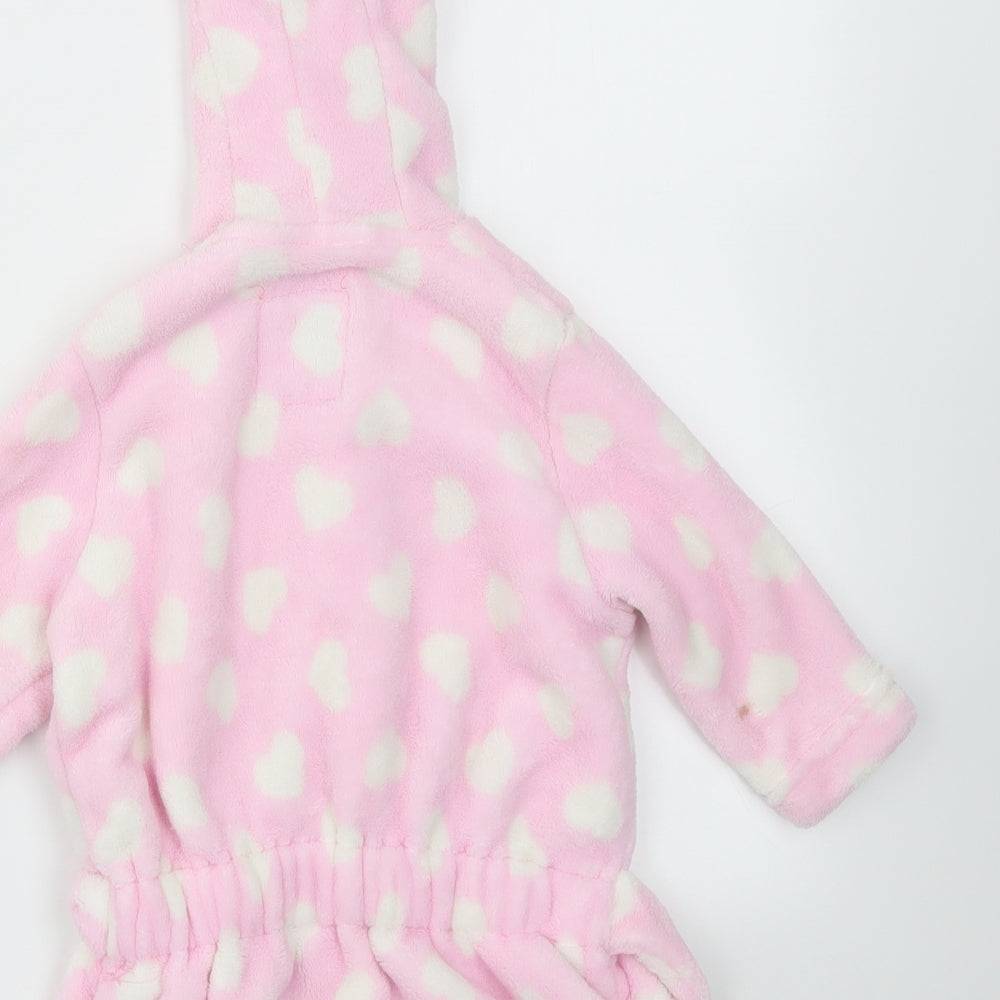 Young Dimension Girls Pink Polka Dot  Top Gown Size 2-3 Years