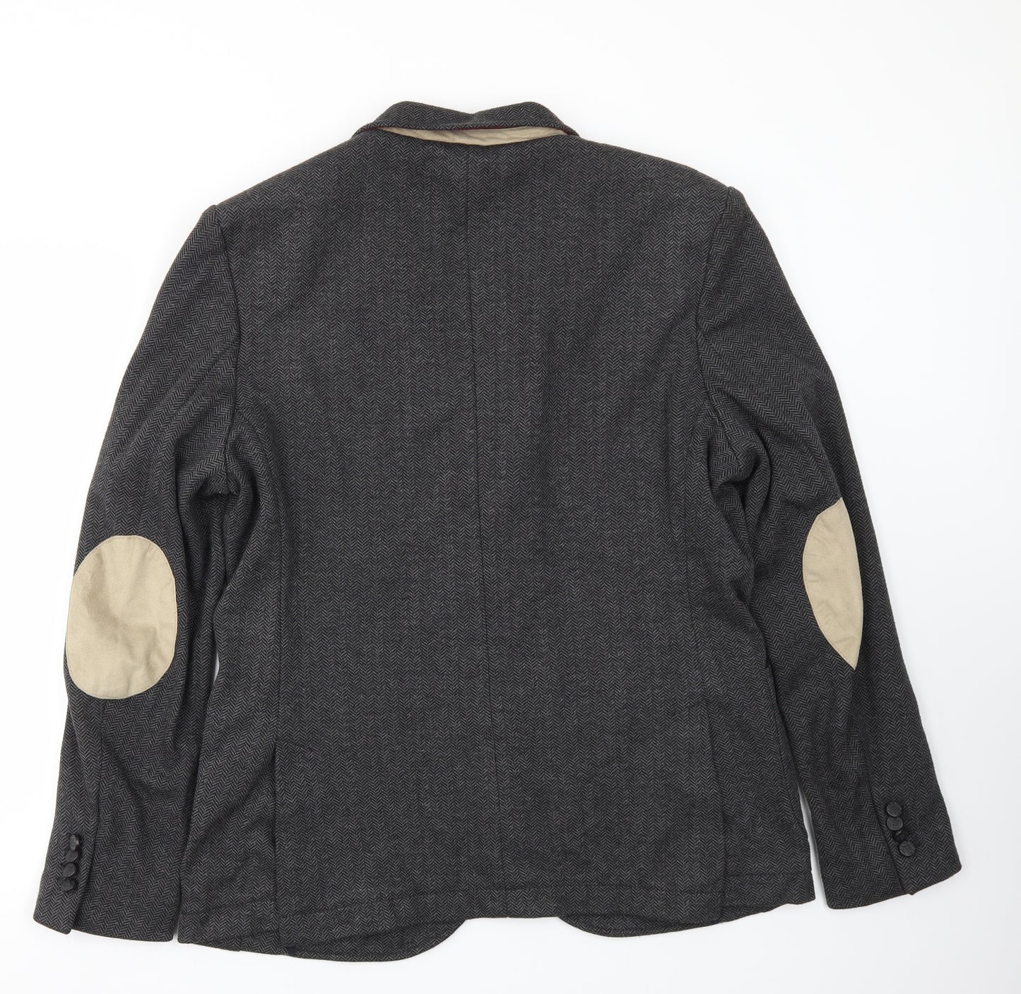 Zara Mens Grey   Jacket Blazer Size 44