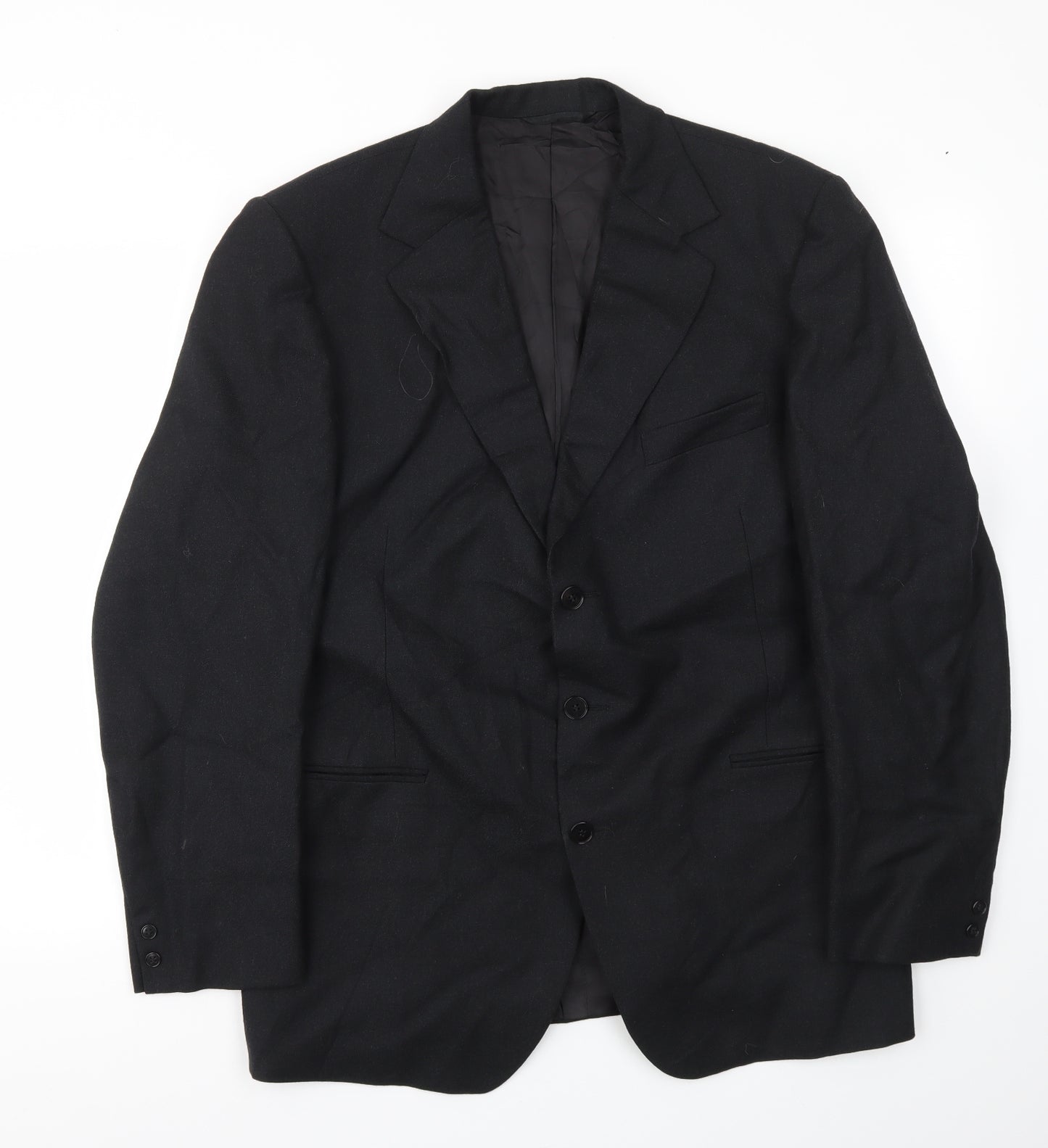 Burton menswear Mens Black   Jacket Blazer Size 44