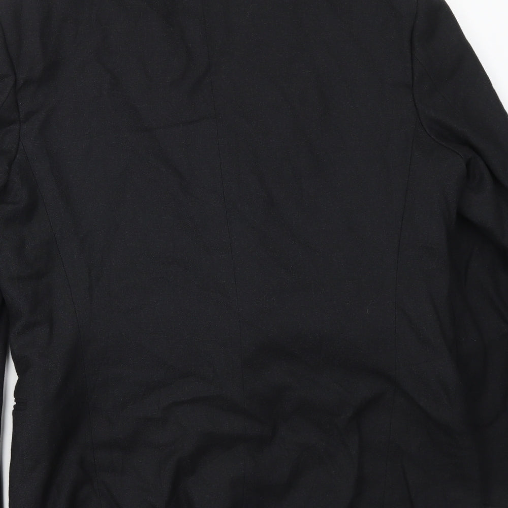 Burton menswear Mens Black   Jacket Blazer Size 44