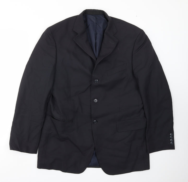 M&S Mens Blue   Jacket Blazer Size 40