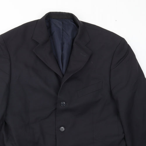 M&S Mens Blue   Jacket Blazer Size 40