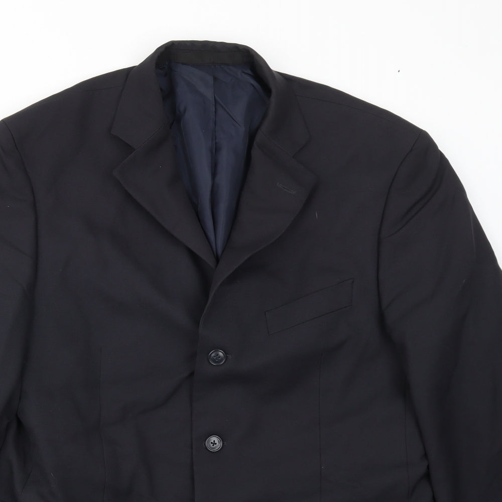 M&S Mens Blue   Jacket Blazer Size 40