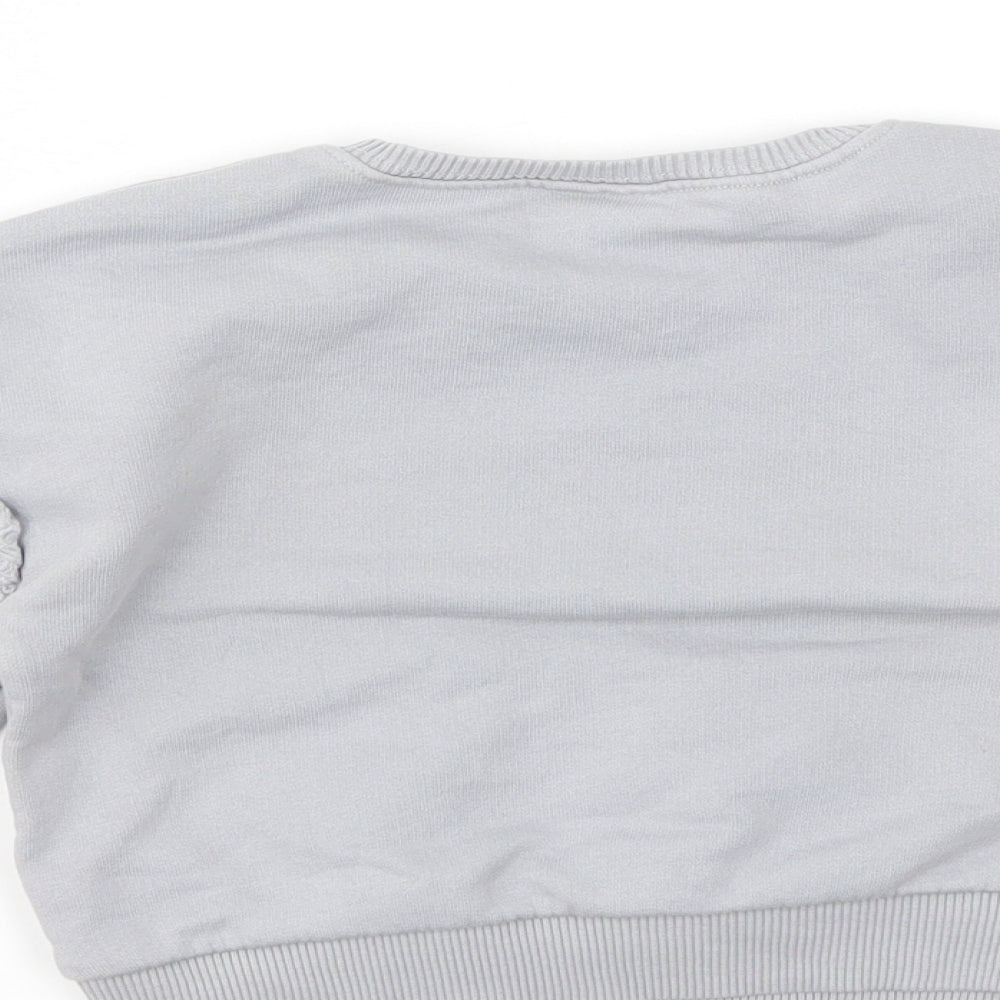 Zara Girls Blue   Pullover Jumper Size 18-24 Months