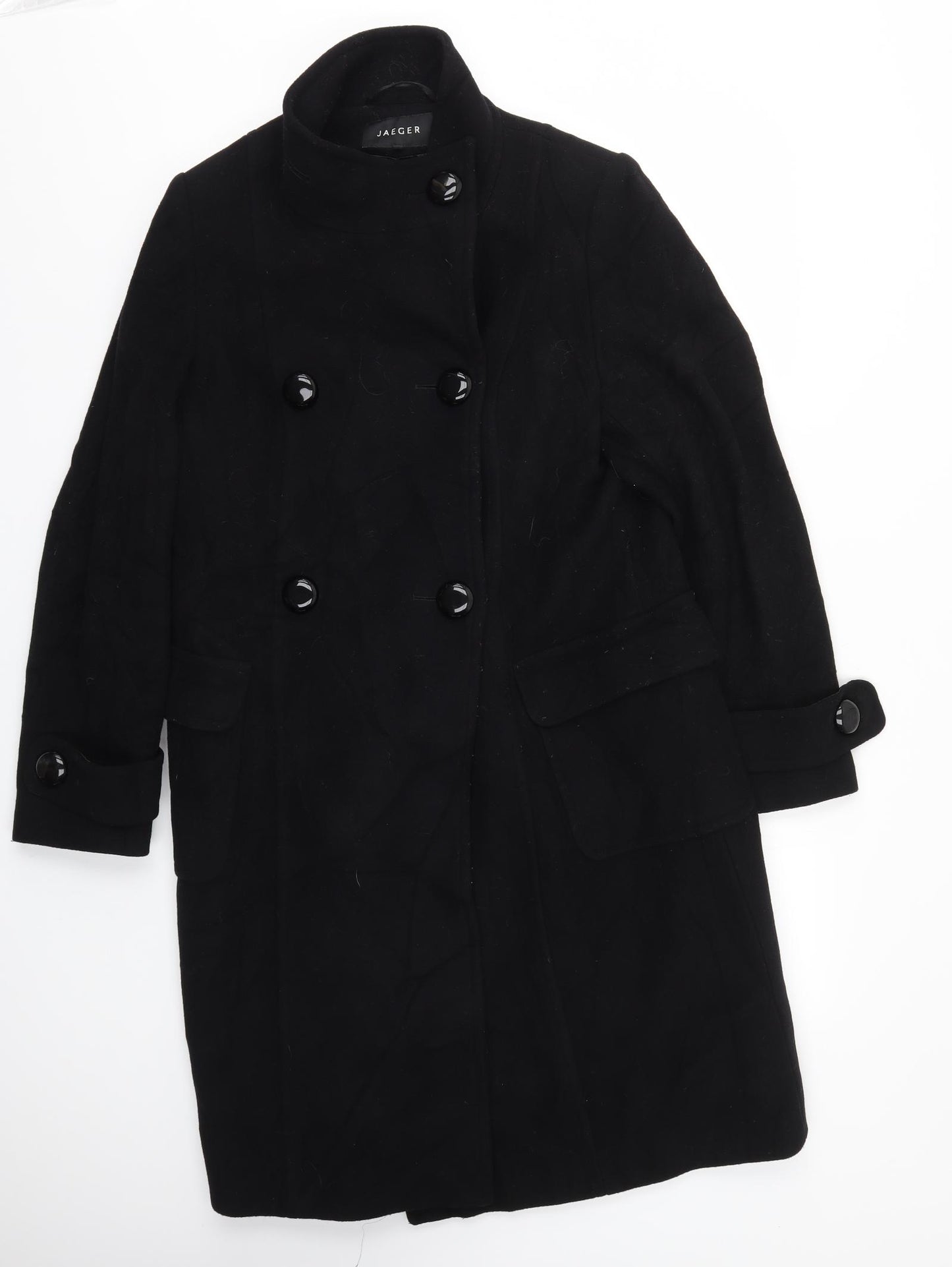 JAEGER  Womens Black   Jacket Coat Size 14