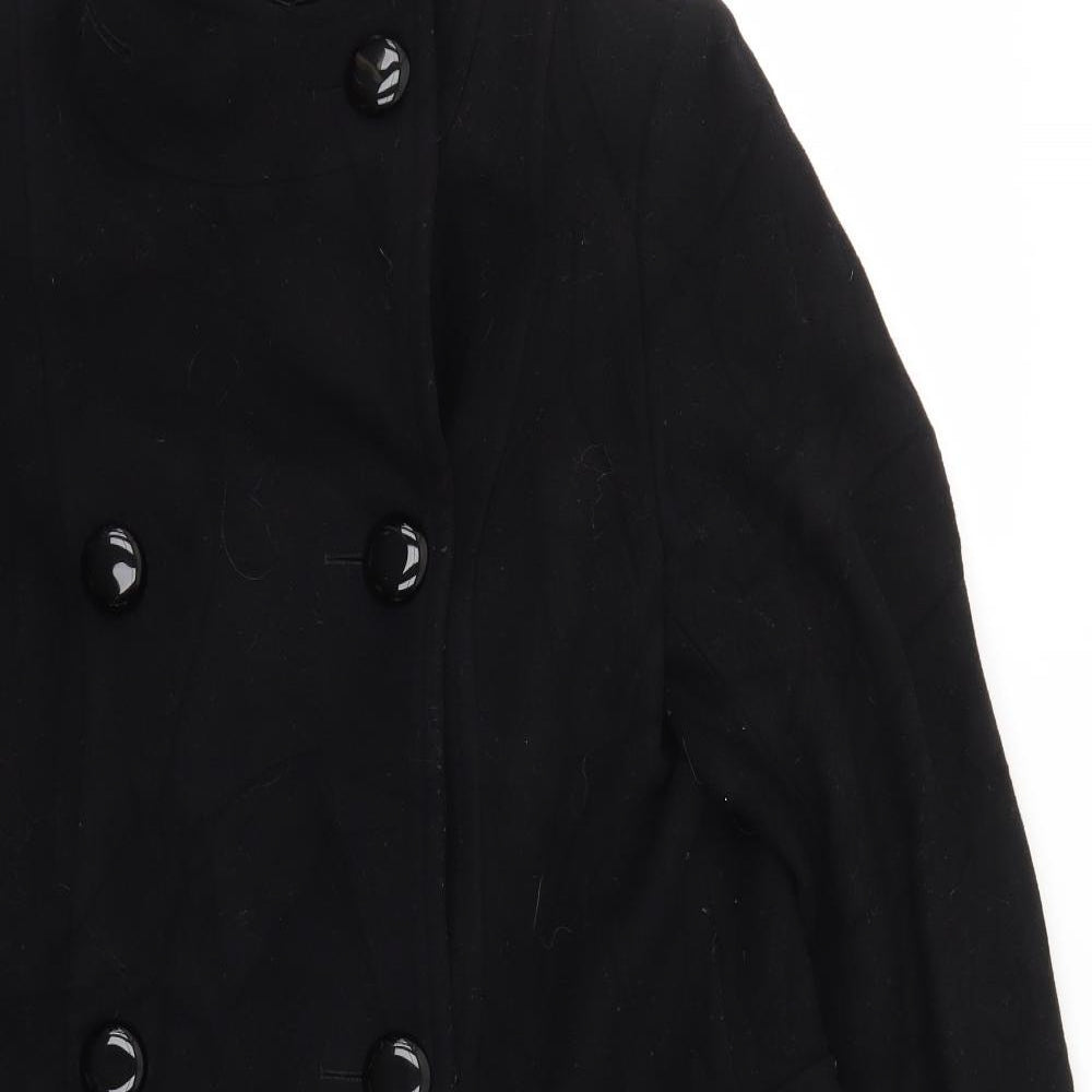 JAEGER  Womens Black   Jacket Coat Size 14