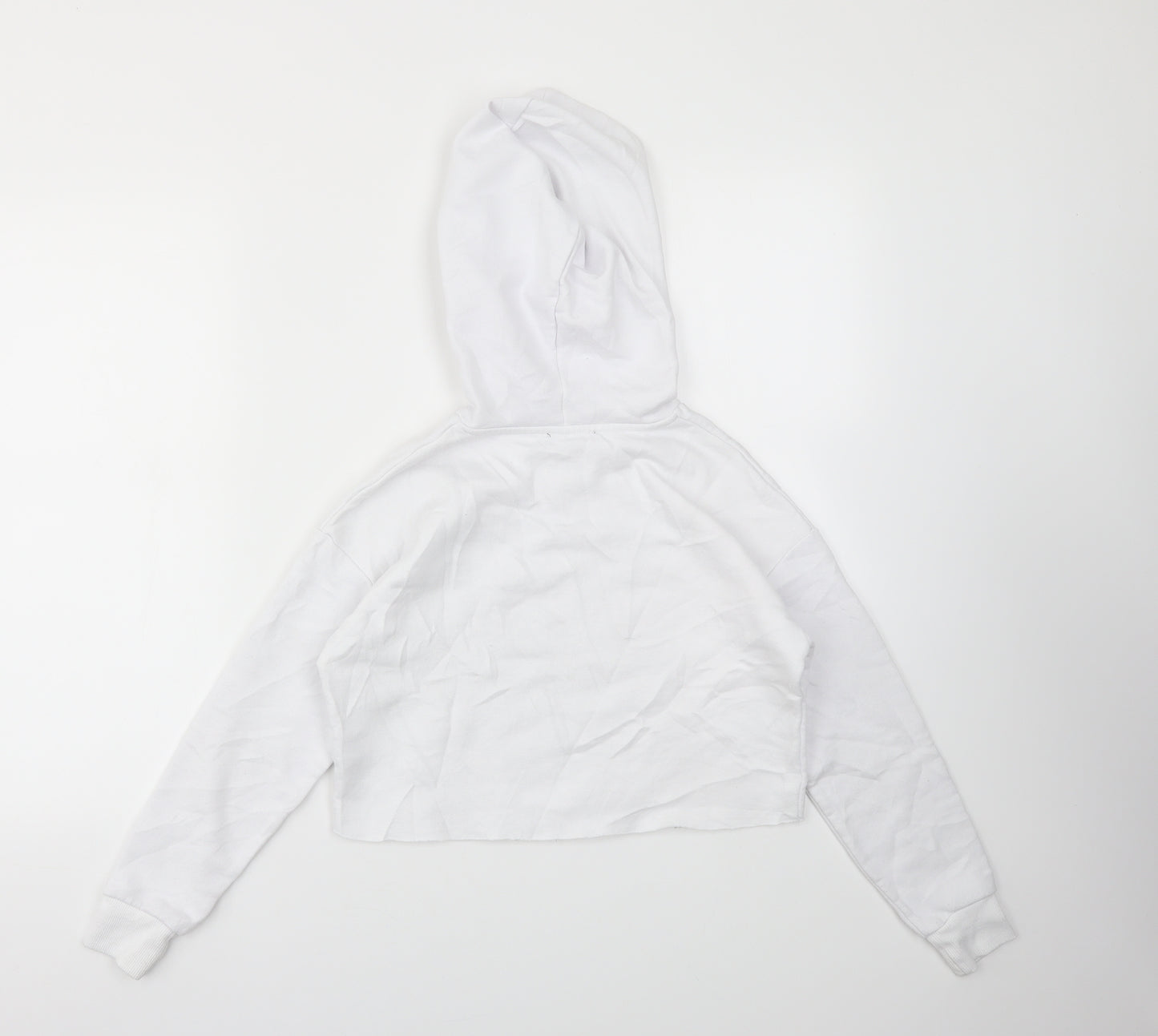 New Look Girls White Geometric  Pullover Jumper Size 10-11 Years