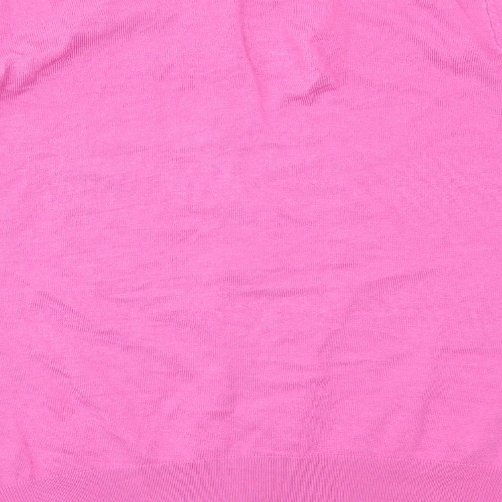 M&S Womens Pink   Cardigan Jumper Size 20