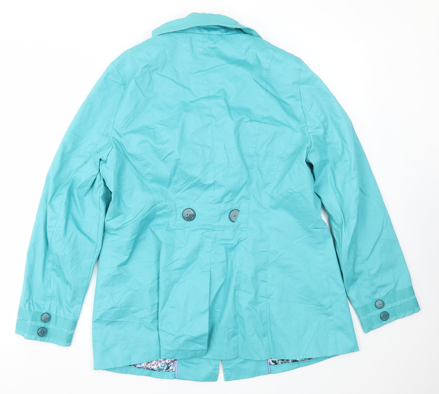 M&S Womens Blue   Jacket Coat Size 16