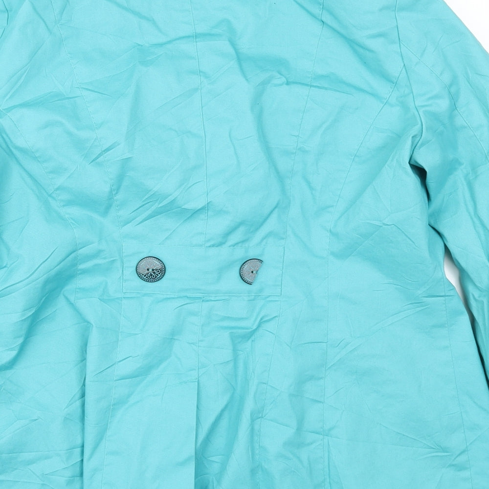 M&S Womens Blue   Jacket Coat Size 16