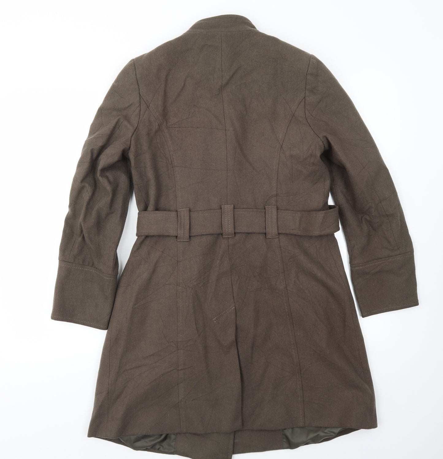 M&S Womens Brown   Jacket Coat Size 12