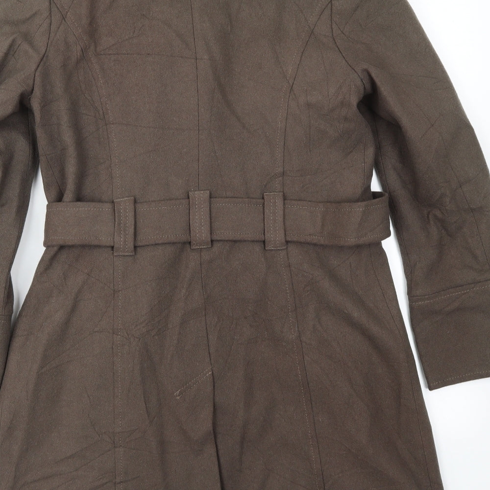 M&S Womens Brown   Jacket Coat Size 12