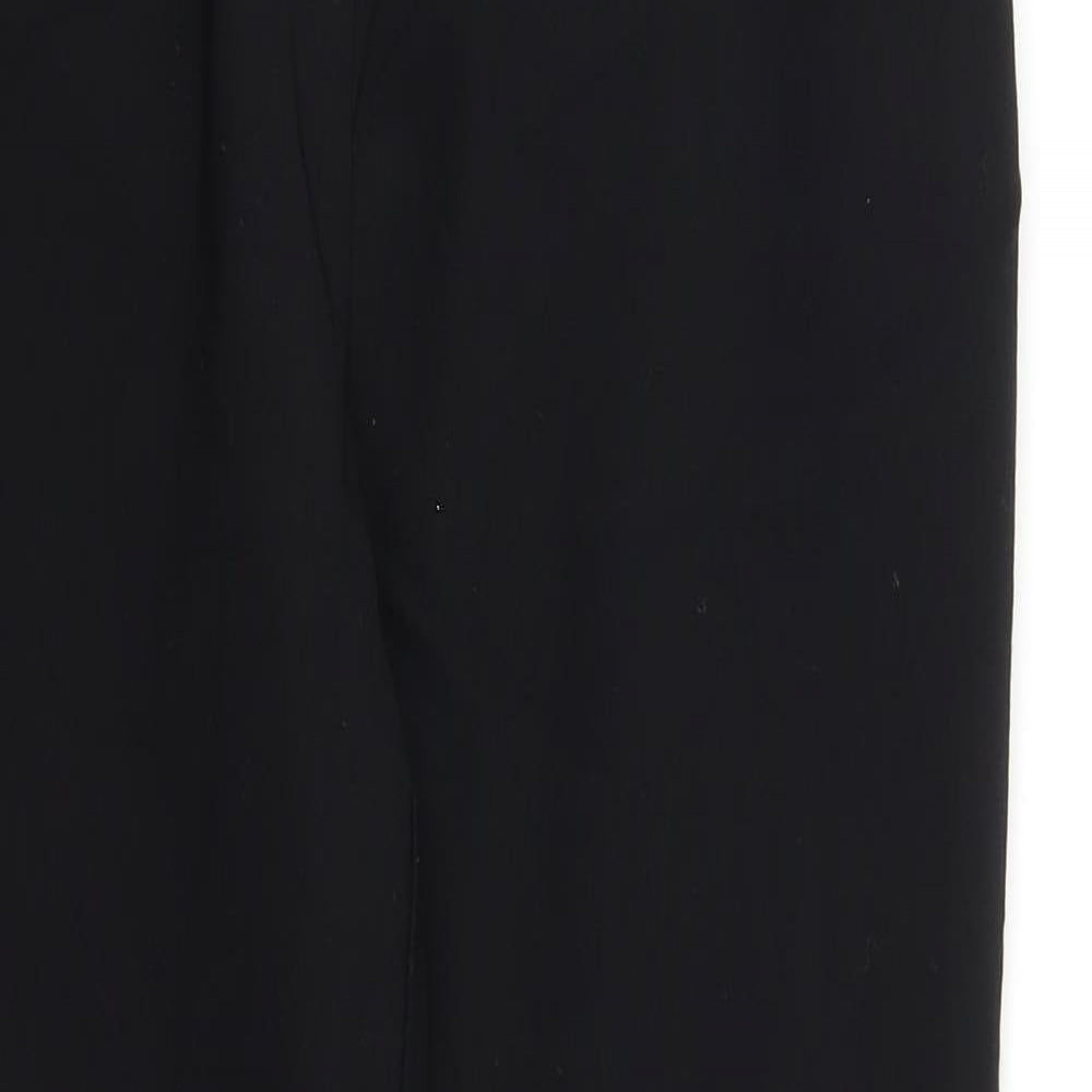 Papaya Womens Black   Trousers  Size 14 L29 in