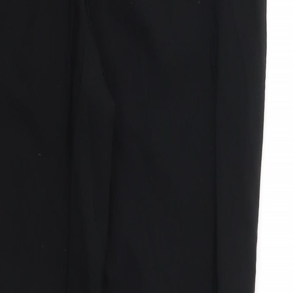 Papaya Womens Black   Trousers  Size 14 L29 in