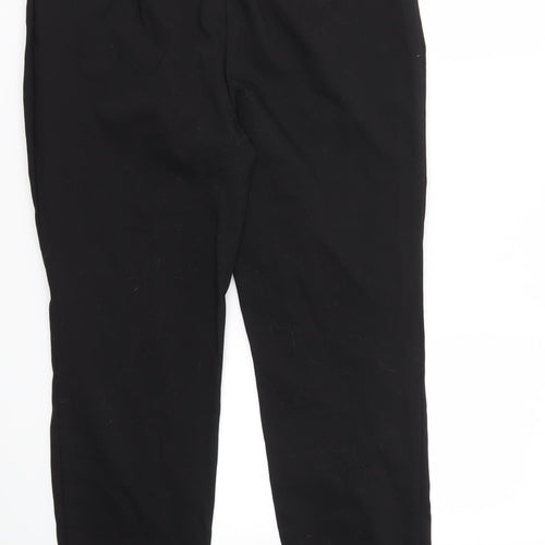 Papaya Womens Black   Trousers  Size 14 L26 in