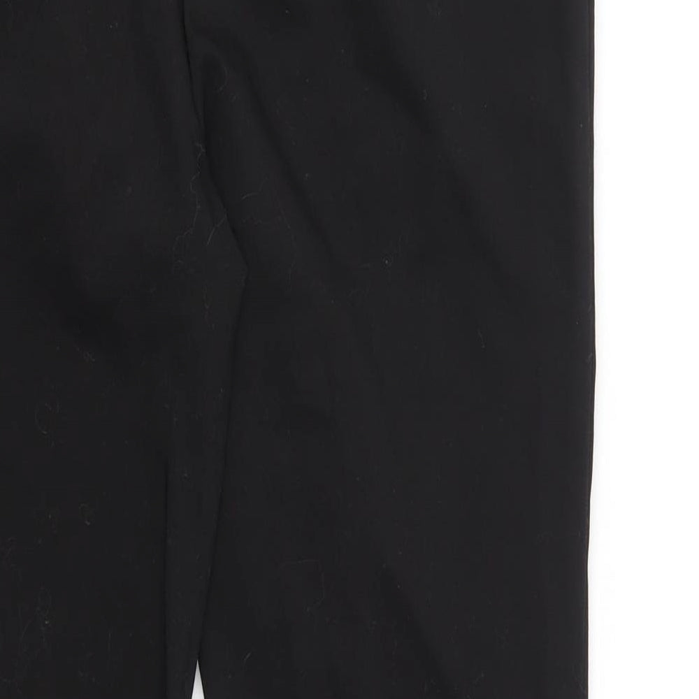 Papaya Womens Black   Trousers  Size 14 L26 in