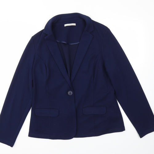 George Womens Blue   Jacket Blazer Size 16