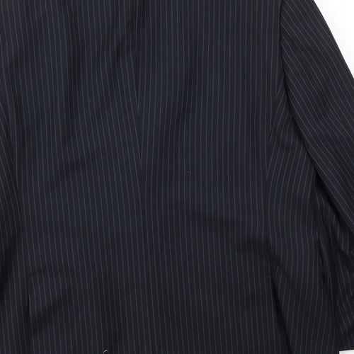 BHS Mens Blue Striped  Jacket Blazer Size 40