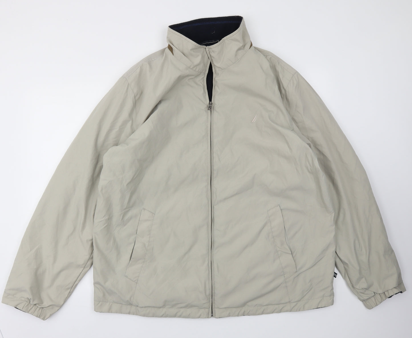 Nautica Mens Beige   Jacket Coat Size XL