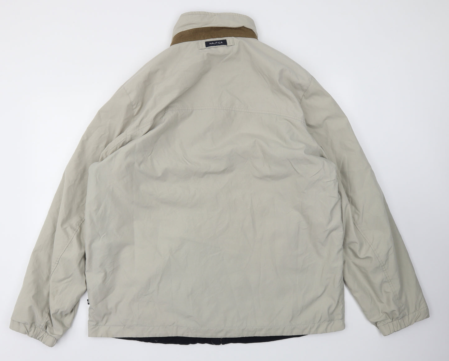 Nautica Mens Beige   Jacket Coat Size XL