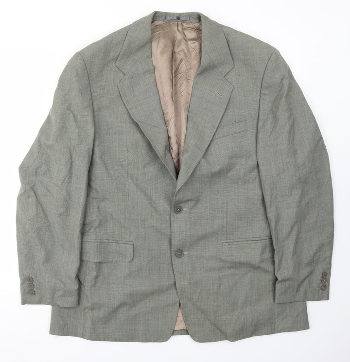 WESTBROOK Mens Green Jacket Blazer Size 44