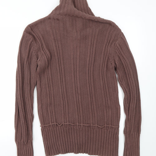 Preworn Womens Brown   Cardigan Jumper Size 18