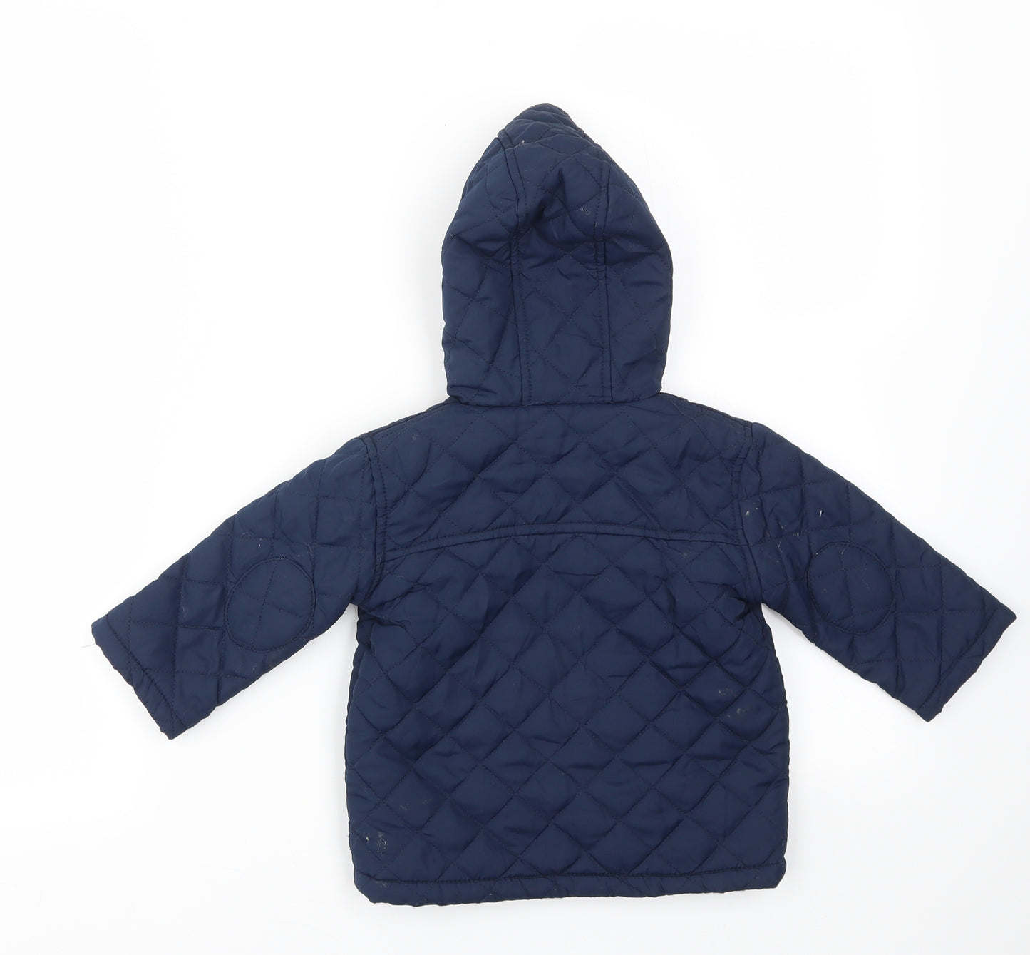 George Boys Blue   Basic Coat Coat Size 9-12 Months