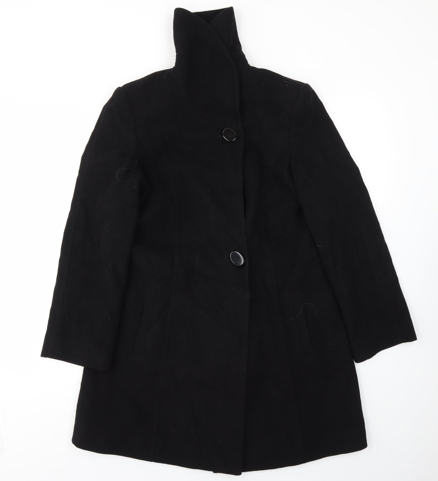 Jacques Vert Womens Black   Jacket Coat Size 10