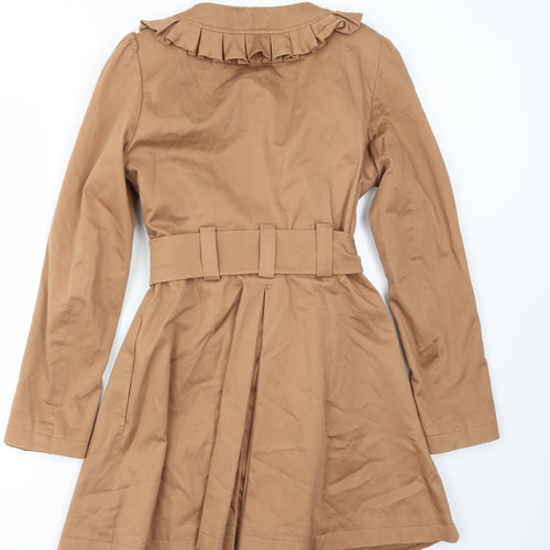 Debenhams Womens Brown   Jacket Coat Size 10