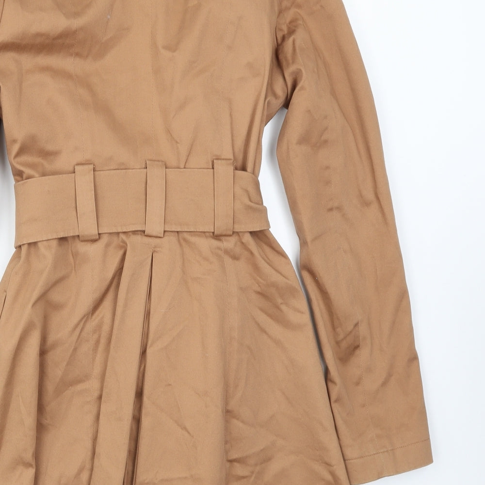 Debenhams Womens Brown   Jacket Coat Size 10