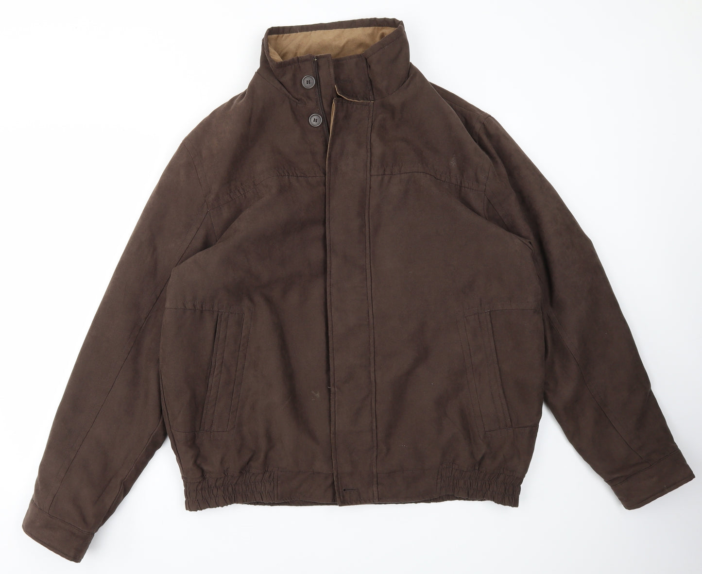 BHS Mens Brown   Jacket Coat Size L