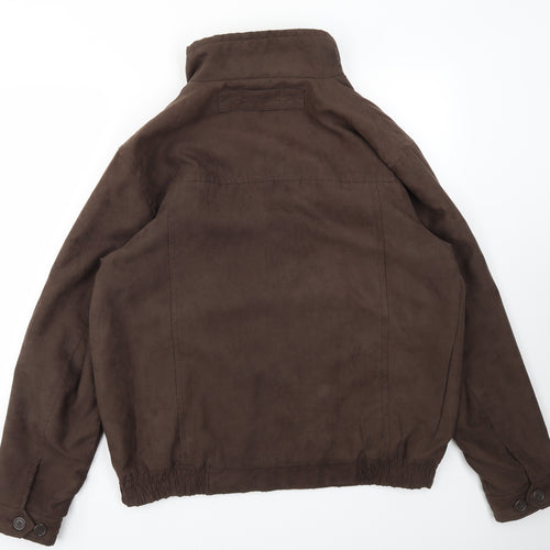 BHS Mens Brown   Jacket Coat Size L