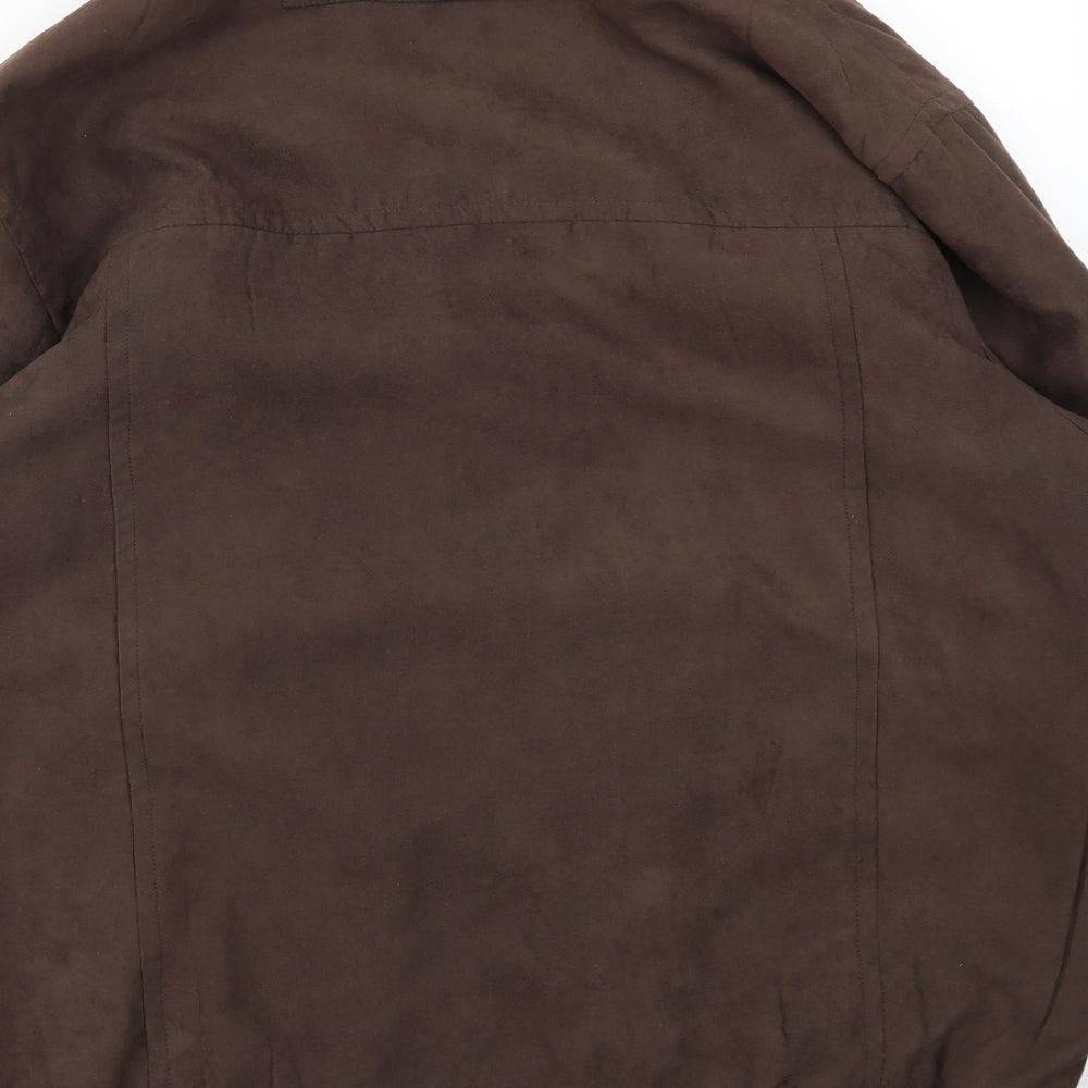 BHS Mens Brown   Jacket Coat Size L