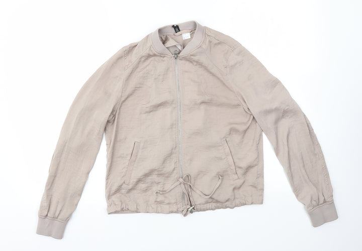 H&M Womens Beige Jacket Size 4