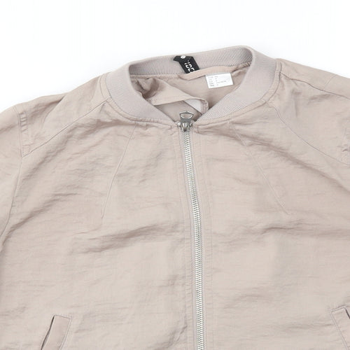 H&M Womens Beige   Jacket  Size 4