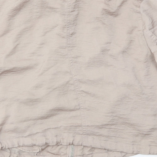 H&M Womens Beige   Jacket  Size 4