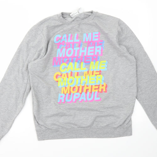 Primark Womens Grey   Pullover Jumper Size S