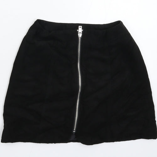 Divided Womens Black   A-Line Skirt Size 6