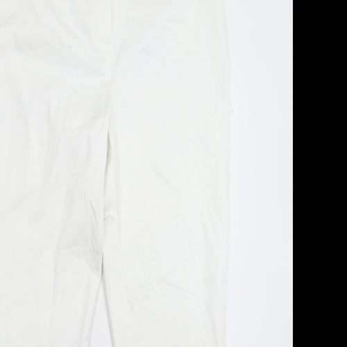 Preworn Mens White   Chino Trousers Size 33 in L28 in