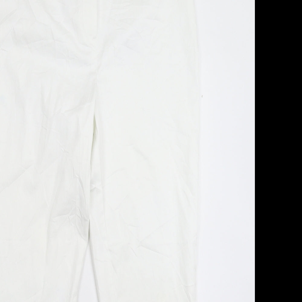 Preworn Mens White   Chino Trousers Size 33 in L28 in